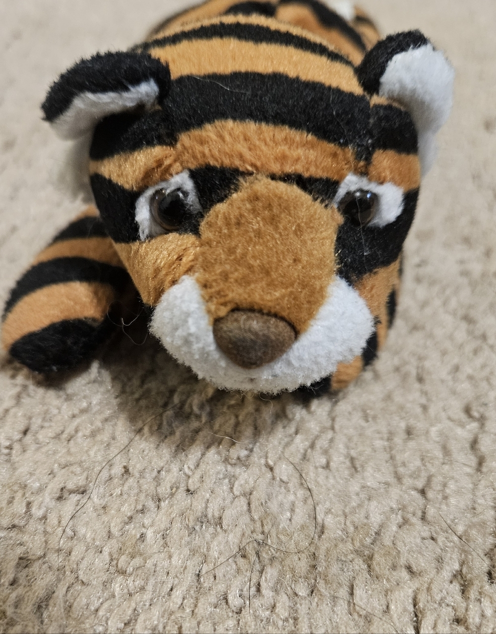 Russ Stripe Plush Tiger Toy Beanie Baby